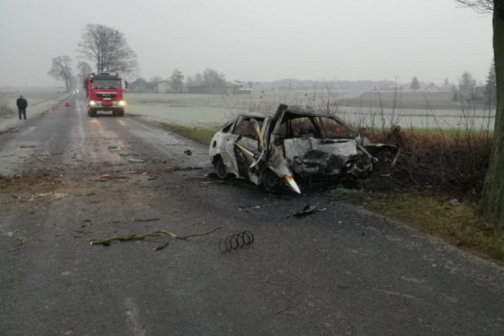 Tragiczny wypadek pod Brodnicą