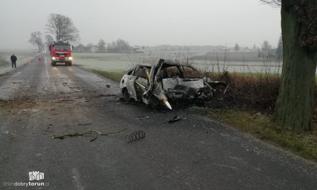 Tragiczny wypadek pod Brodnicą