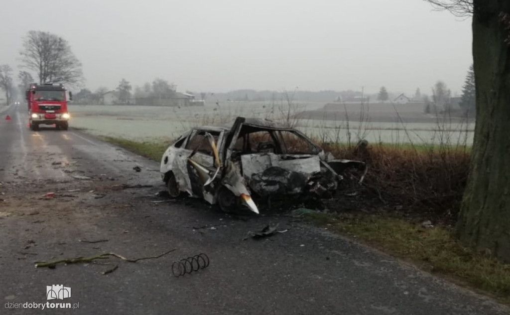 Tragiczny wypadek pod Brodnicą