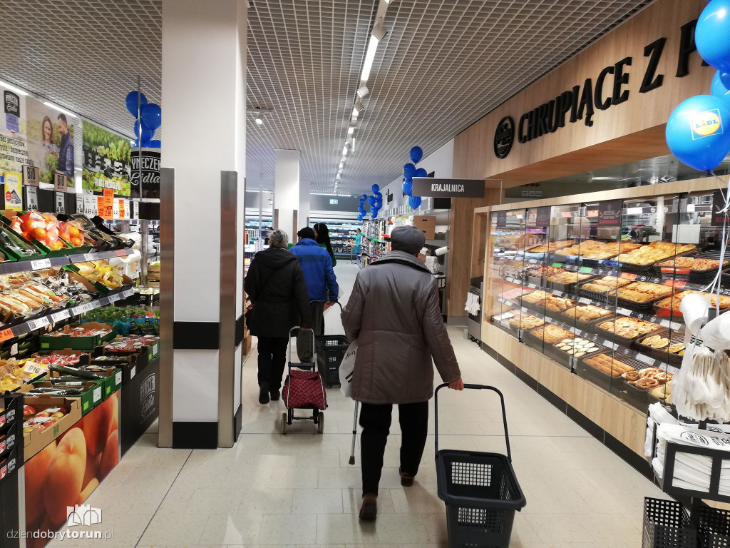 Otwarcie Lidla w galerii Toruń Plaza