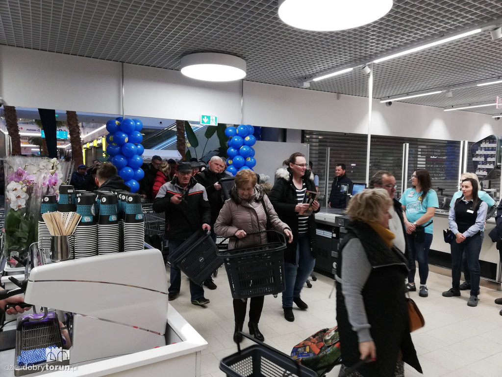 Otwarcie Lidla w galerii Toruń Plaza