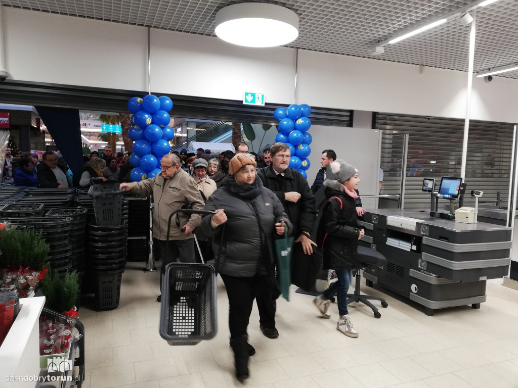Otwarcie Lidla w galerii Toruń Plaza
