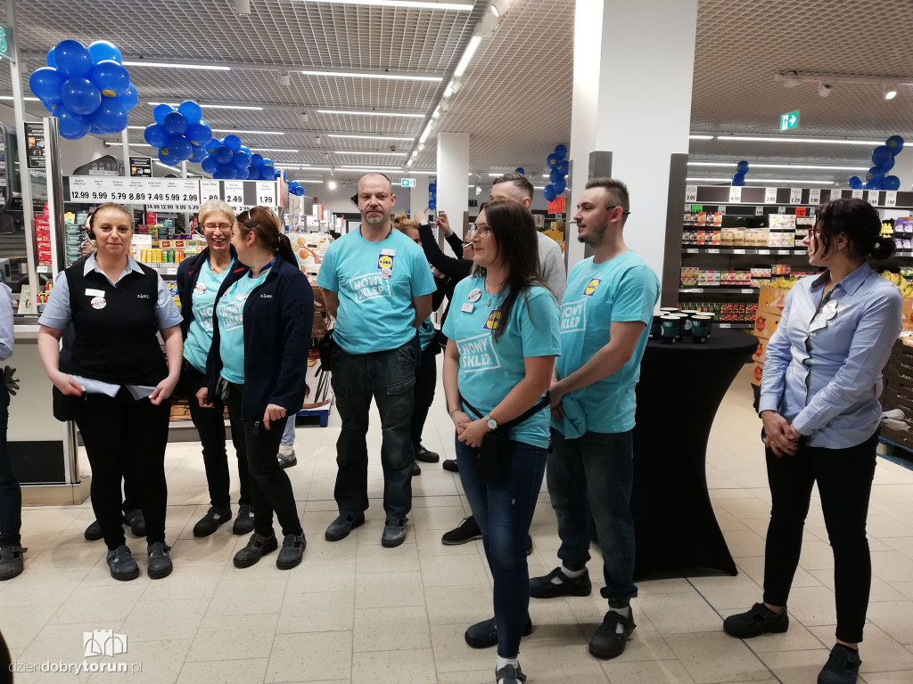 Otwarcie Lidla w galerii Toruń Plaza