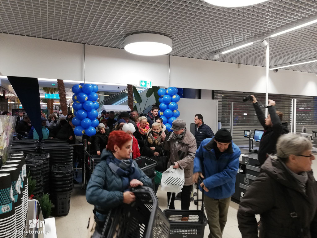 Otwarcie Lidla w galerii Toruń Plaza