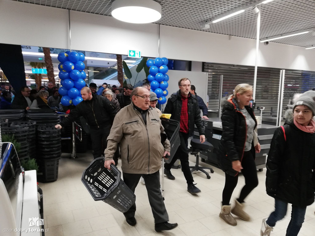 Otwarcie Lidla w galerii Toruń Plaza