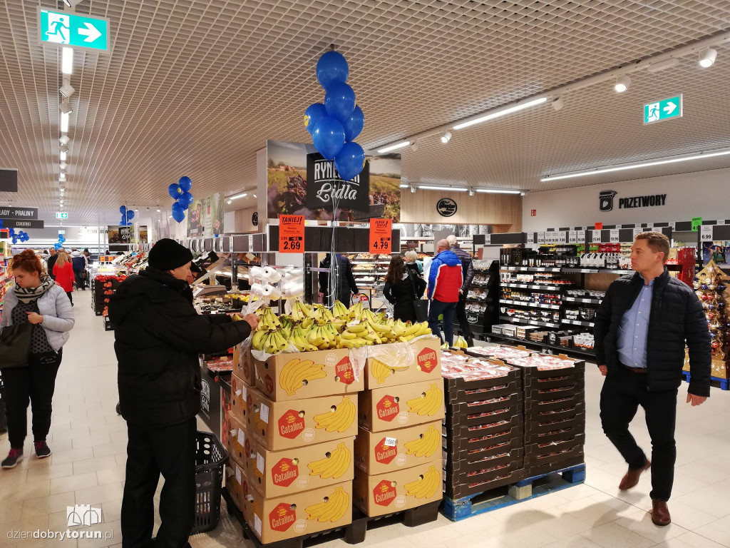 Otwarcie Lidla w galerii Toruń Plaza