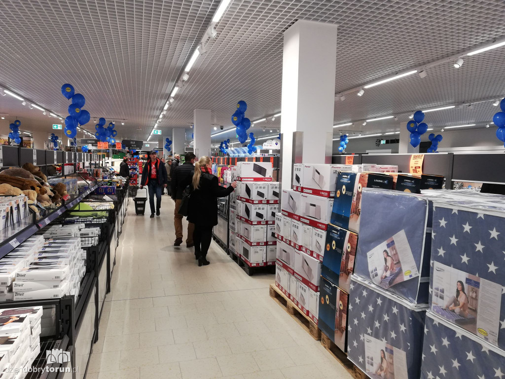 Otwarcie Lidla w galerii Toruń Plaza