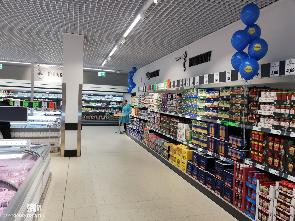 Otwarcie Lidla w galerii Toruń Plaza