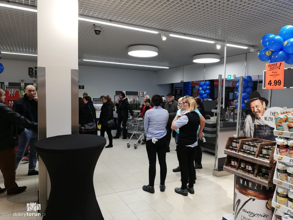 Otwarcie Lidla w galerii Toruń Plaza