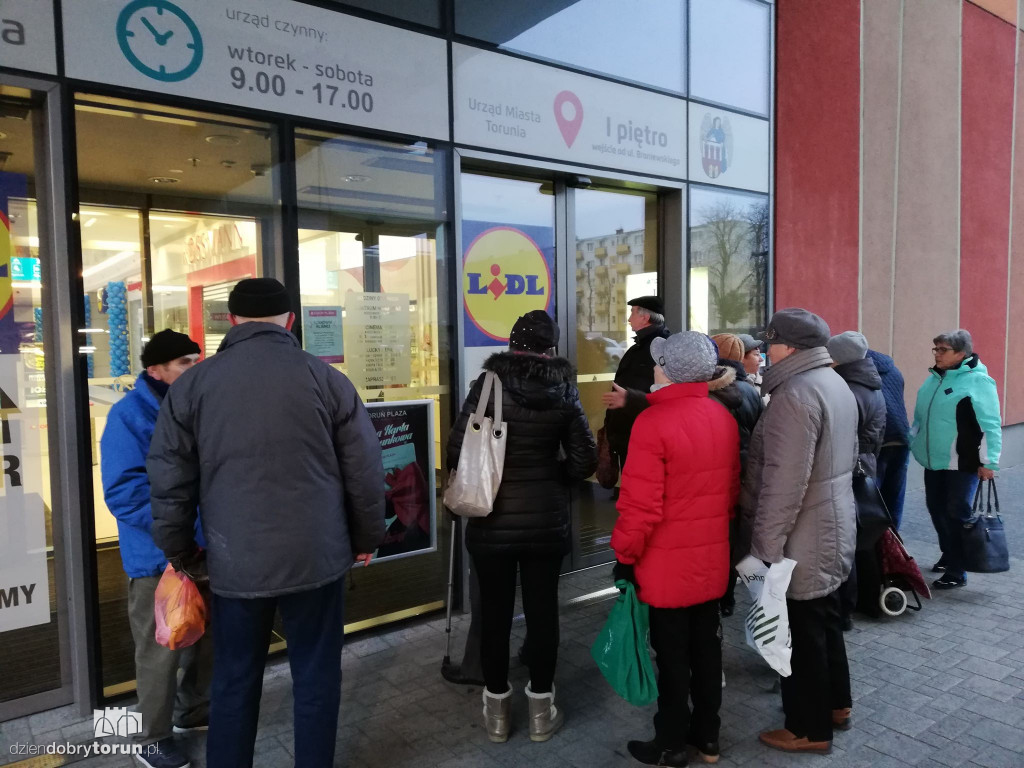 Otwarcie Lidla w galerii Toruń Plaza