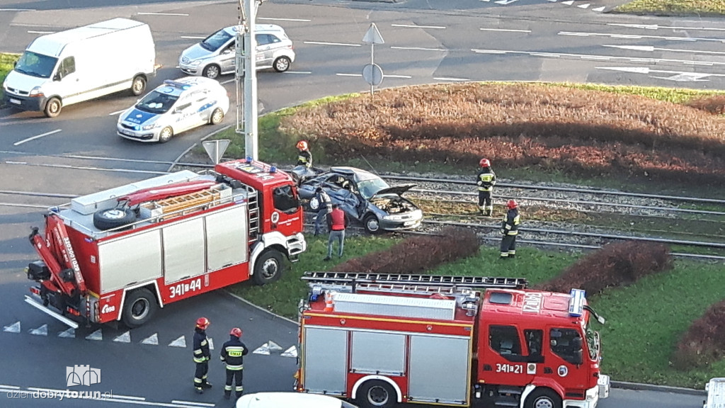 Groźne zderzenie w centrum miasta