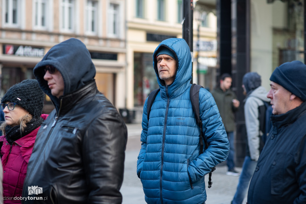Protest przeciwko Radiu Maryja