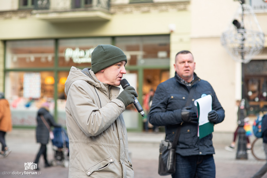 Protest przeciwko Radiu Maryja