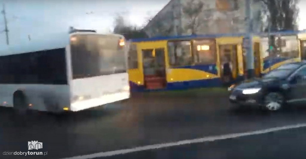 Wykolejenie tramwaju przy Wschodniej