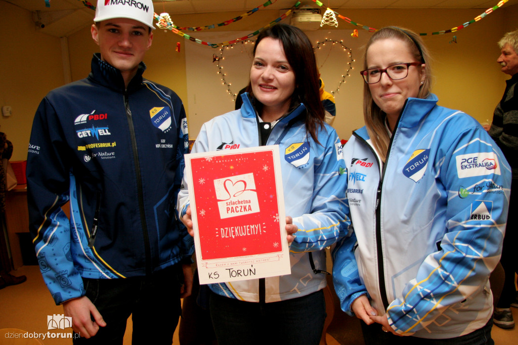 Żużlowcy przekazali Szlachetną Paczkę