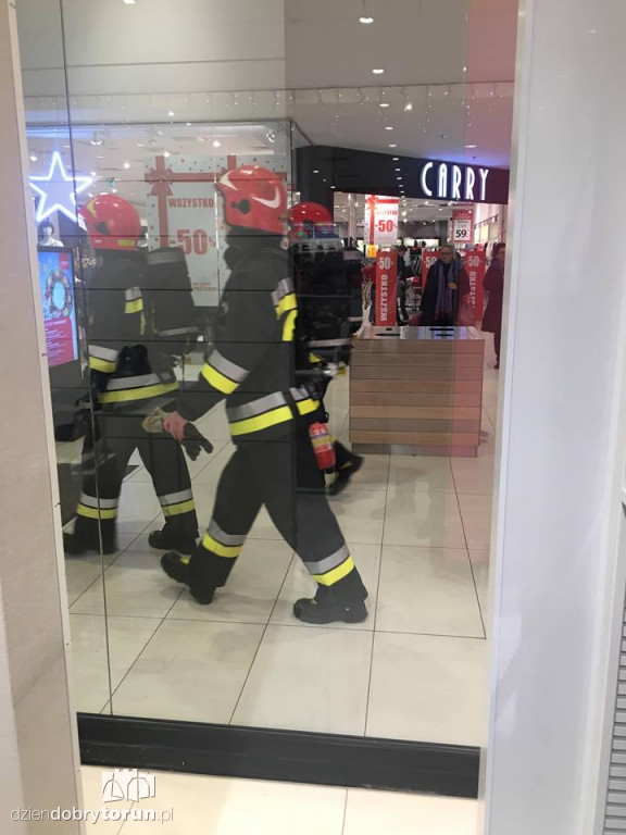 Fałszywy alarm w galerii handlowej