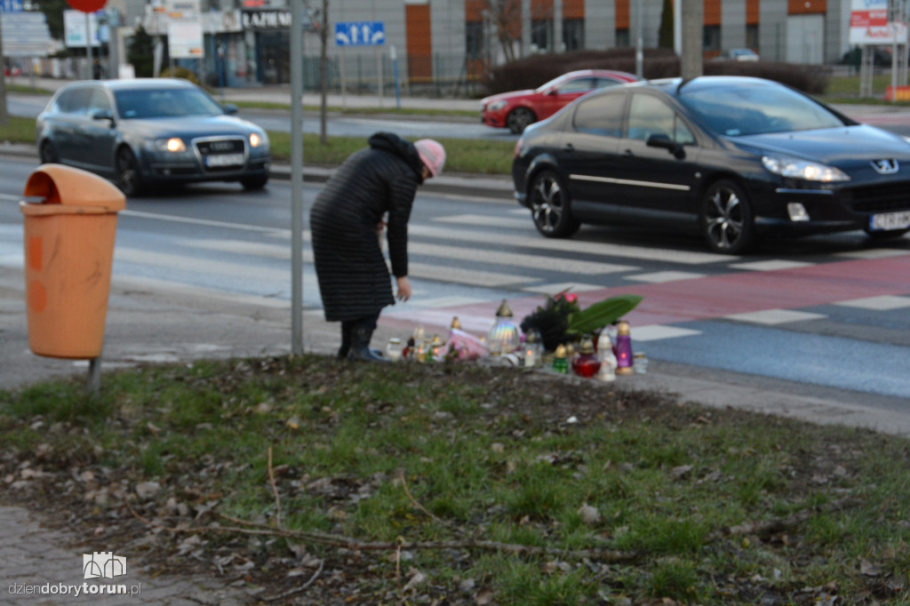Niebezpiecznie na przejściu na Grudziądzkiej