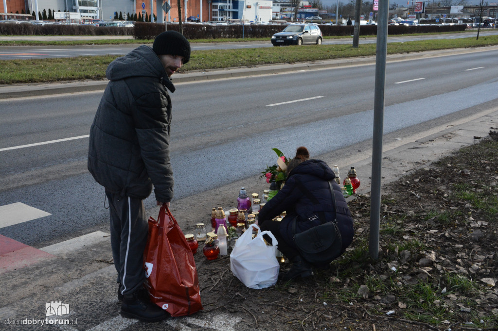 Niebezpiecznie na przejściu na Grudziądzkiej