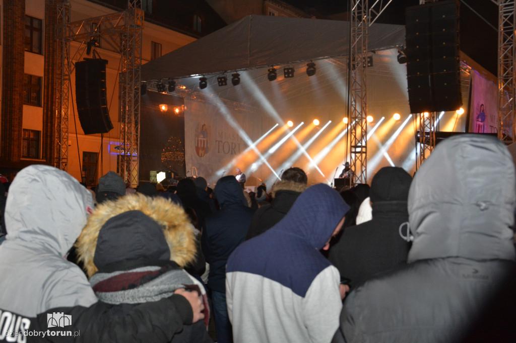 Torunianie powitali Nowy Rok 2019