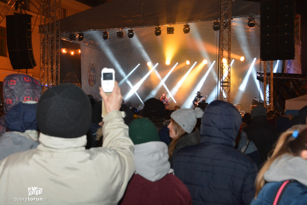 Torunianie powitali Nowy Rok 2019