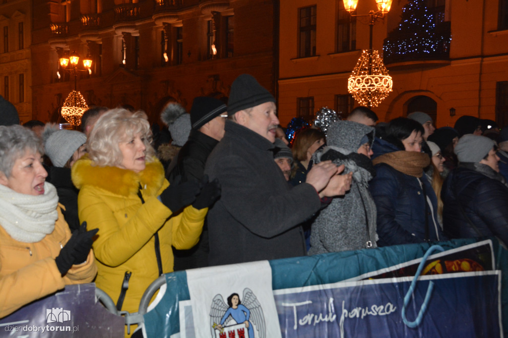 Torunianie powitali Nowy Rok 2019