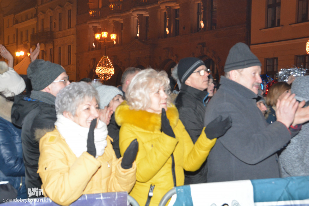 Torunianie powitali Nowy Rok 2019