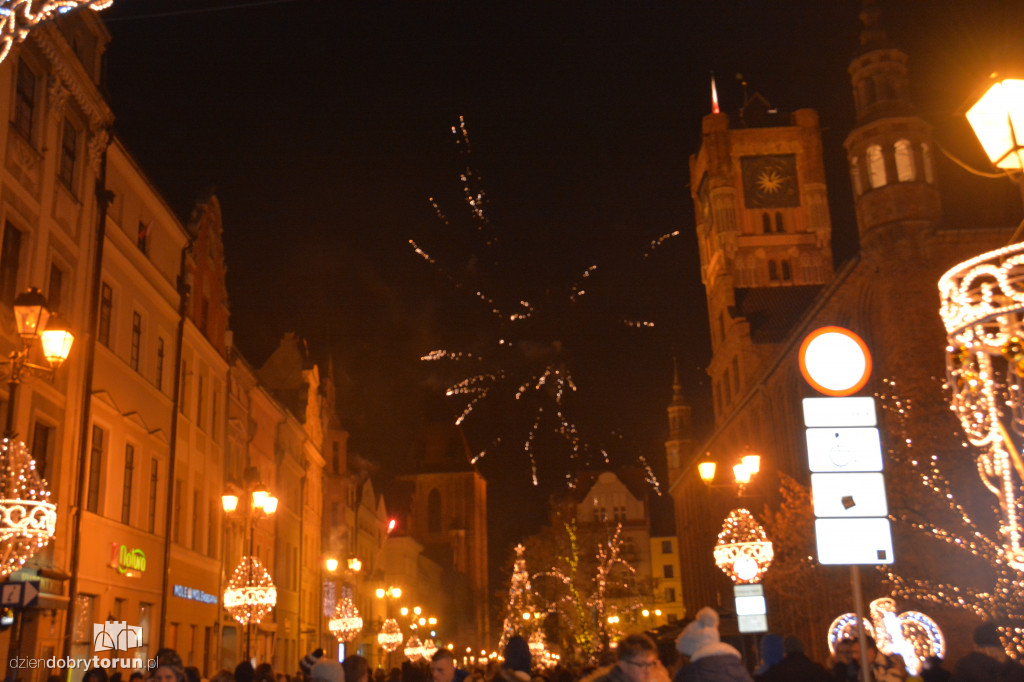 Torunianie powitali Nowy Rok 2019