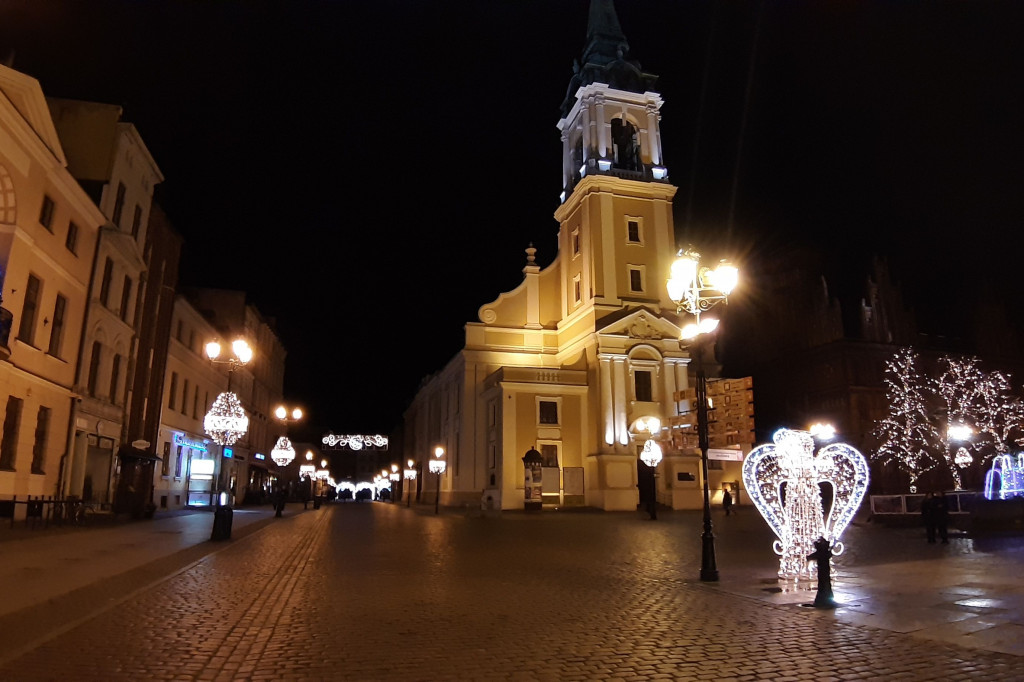 Toruń nocą w obiektywie Czytelnika