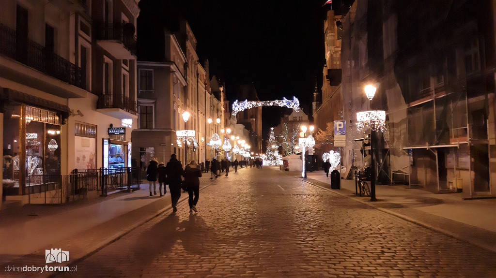Toruń nocą w obiektywie Czytelnika