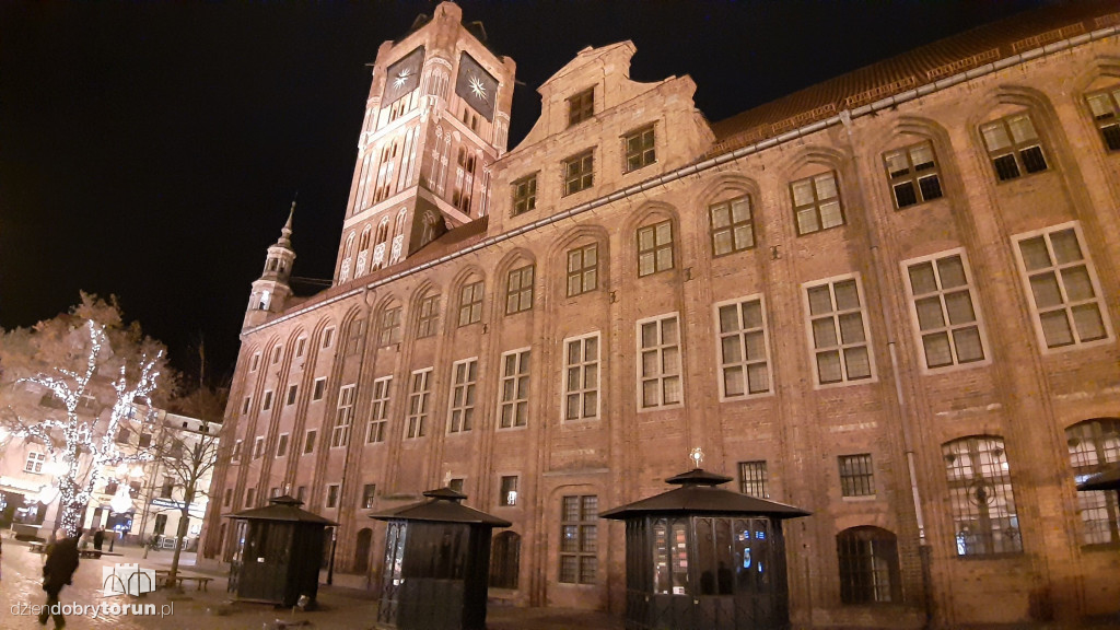 Toruń nocą w obiektywie Czytelnika