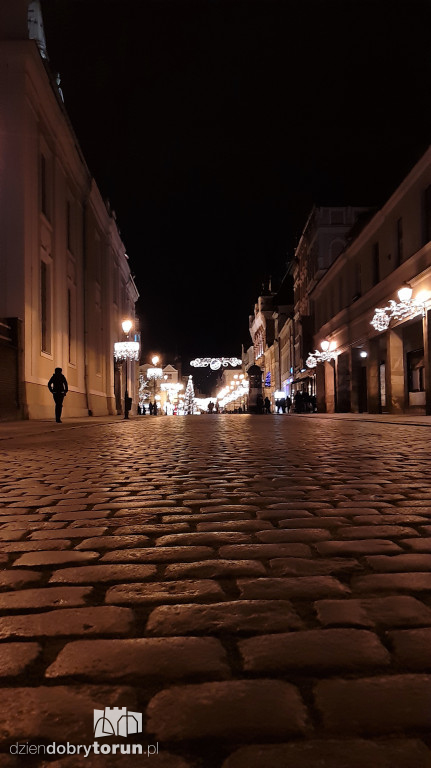 Toruń nocą w obiektywie Czytelnika