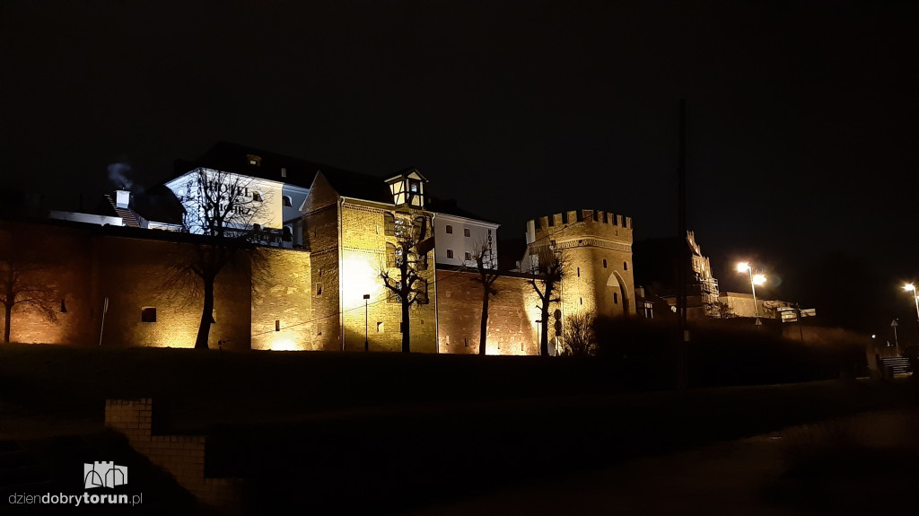 Toruń nocą w obiektywie Czytelnika