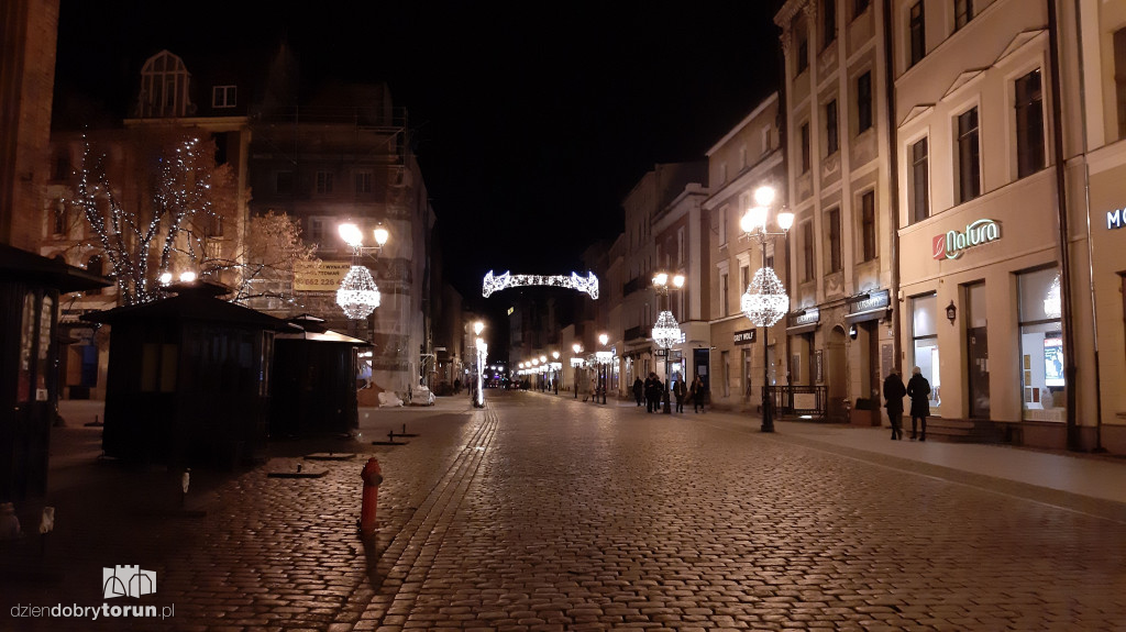 Toruń nocą w obiektywie Czytelnika