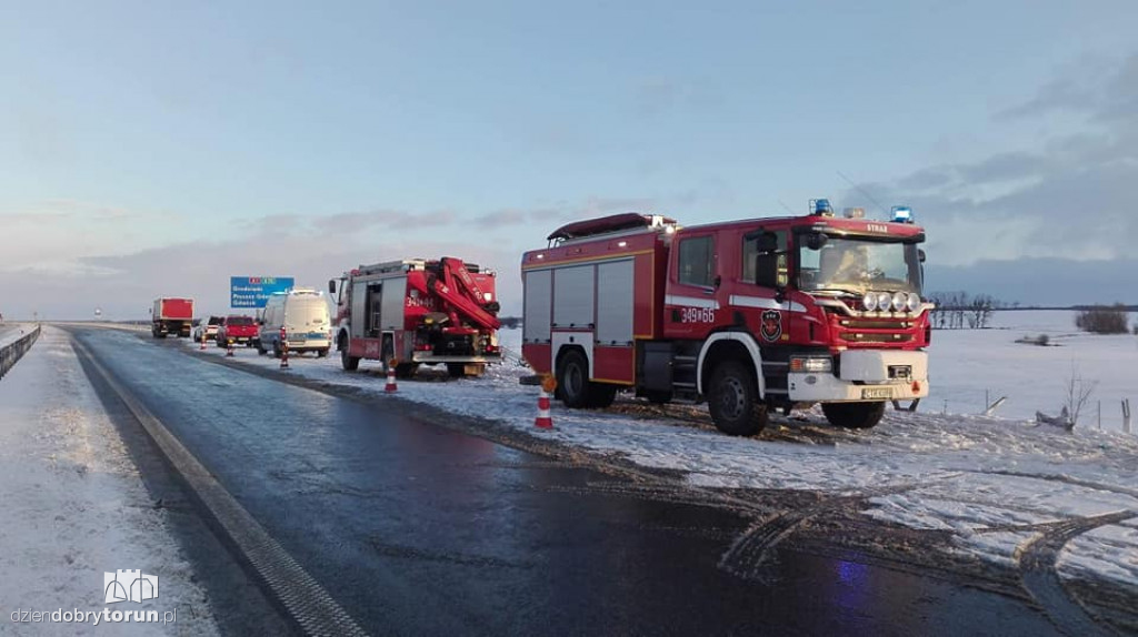 Niebezpiecznie na autostradzie A1