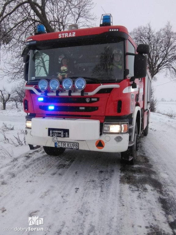 Groźnie kolizja na drodze w Ostaszewie
