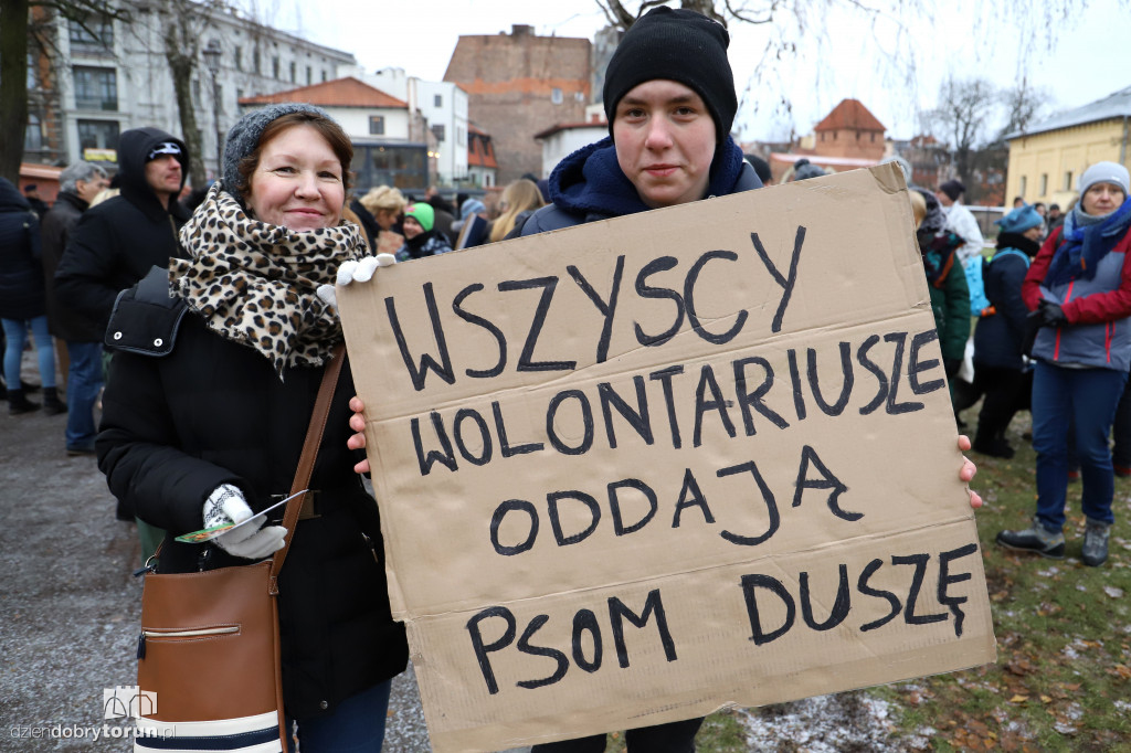Marsz w obronie zwierząt