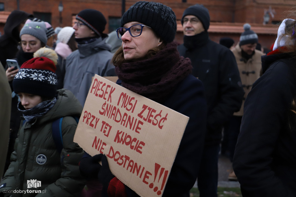 Marsz w obronie zwierząt