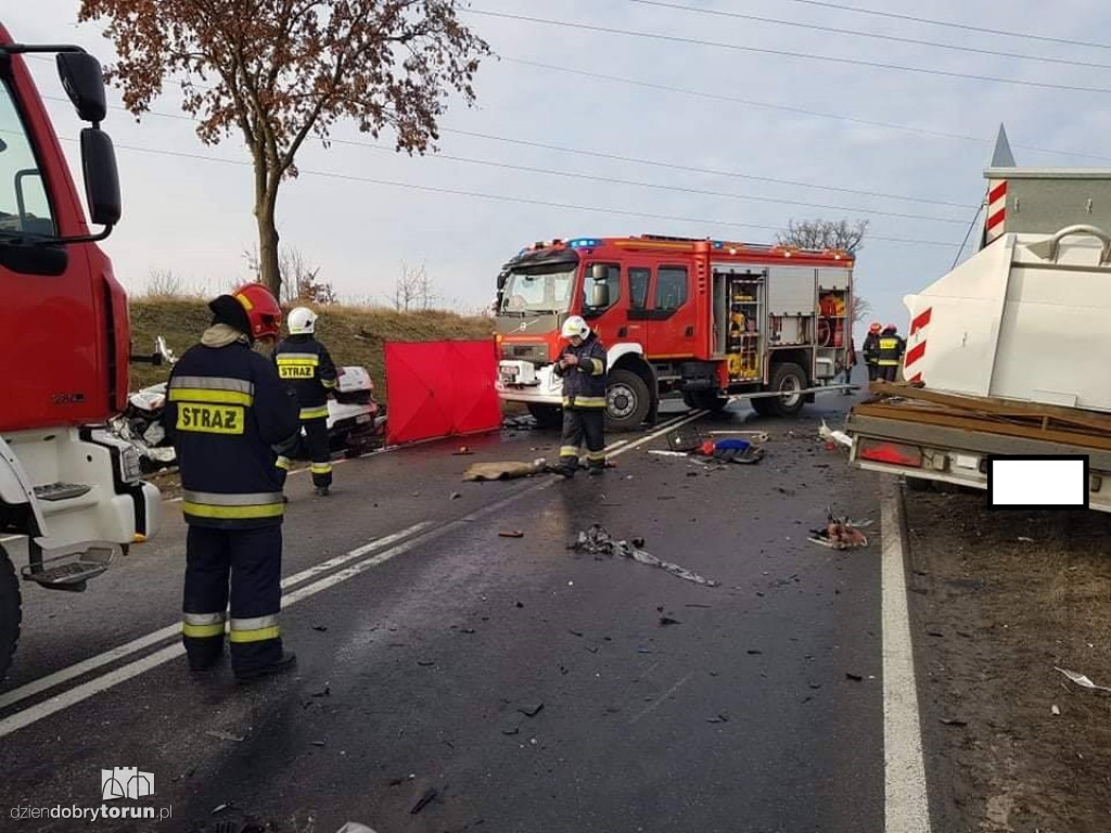 Tragedia na drodze krajowej nr 10