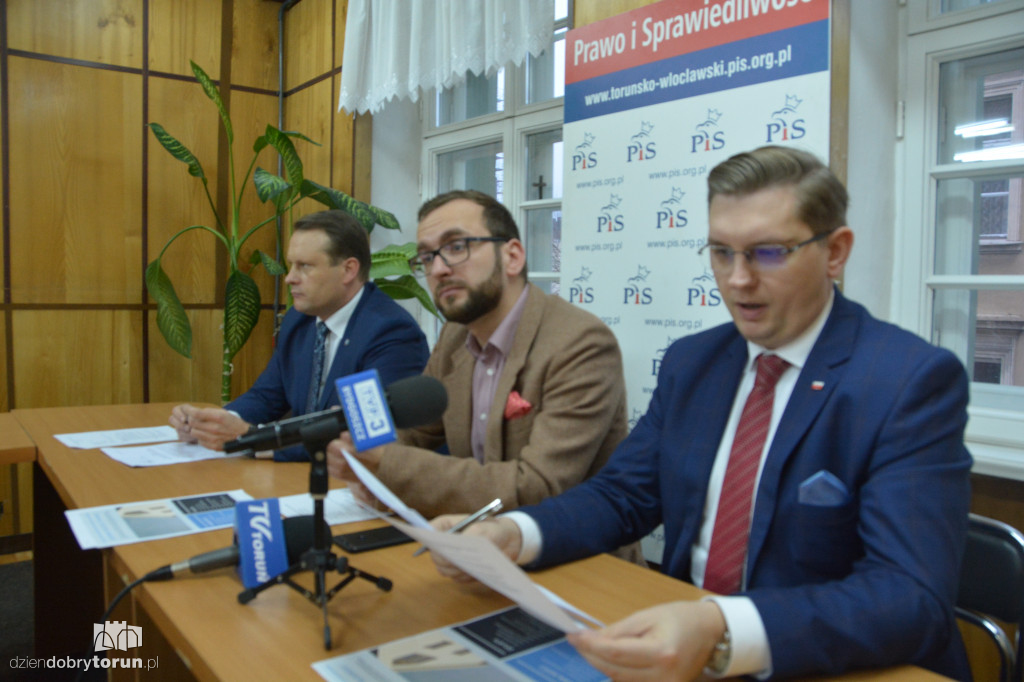 Konferencja PiS w sprawie schroniska
