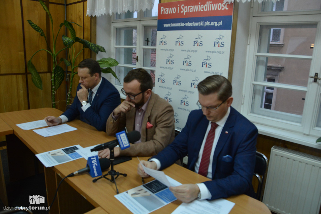 Konferencja PiS w sprawie schroniska