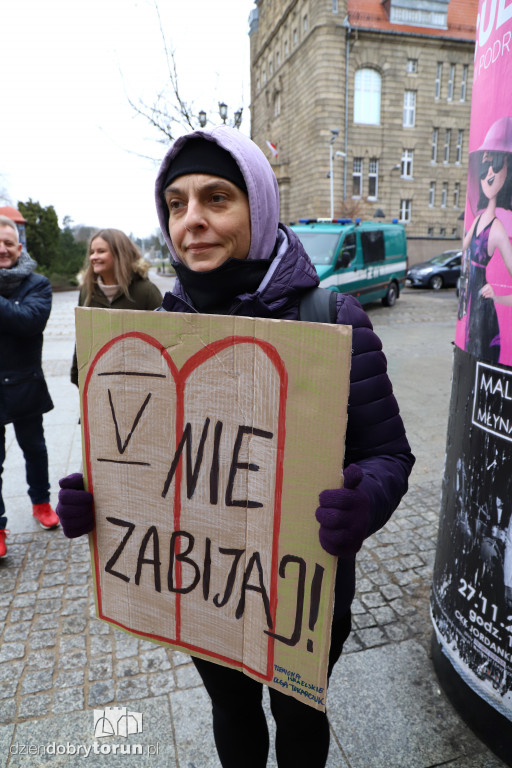 Protest przeciw rzezi dzików