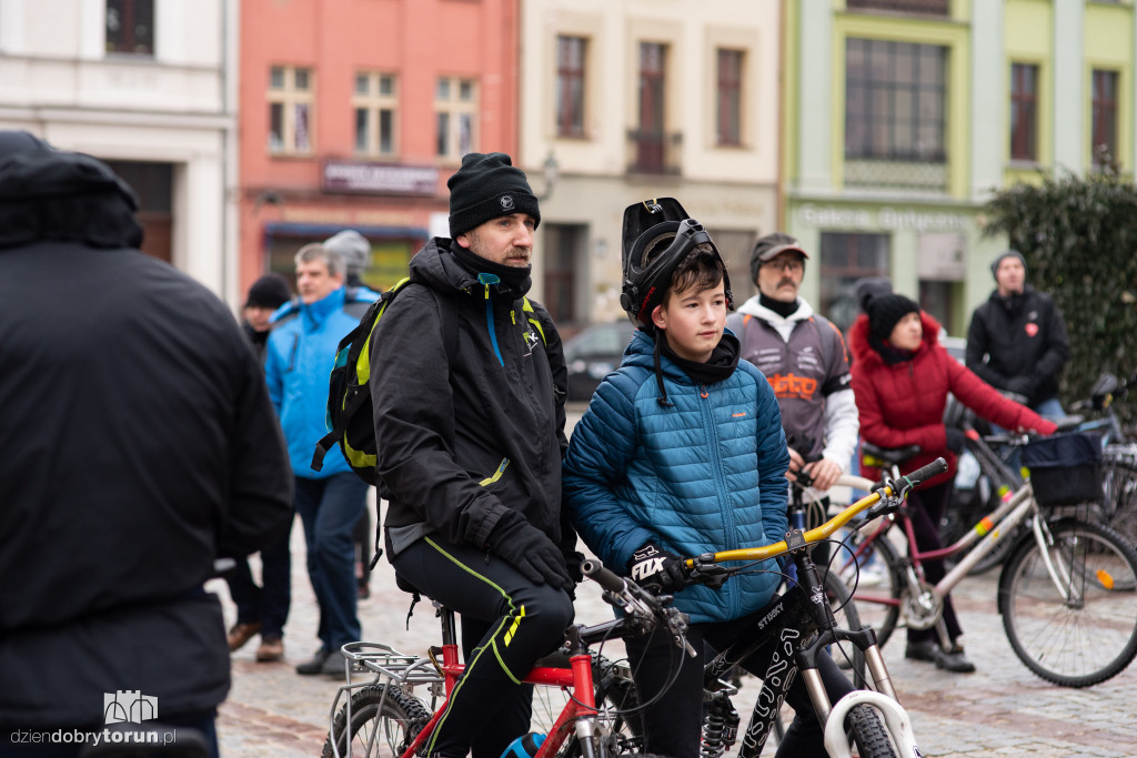 Rowerowa masa krytyczna WOŚP
