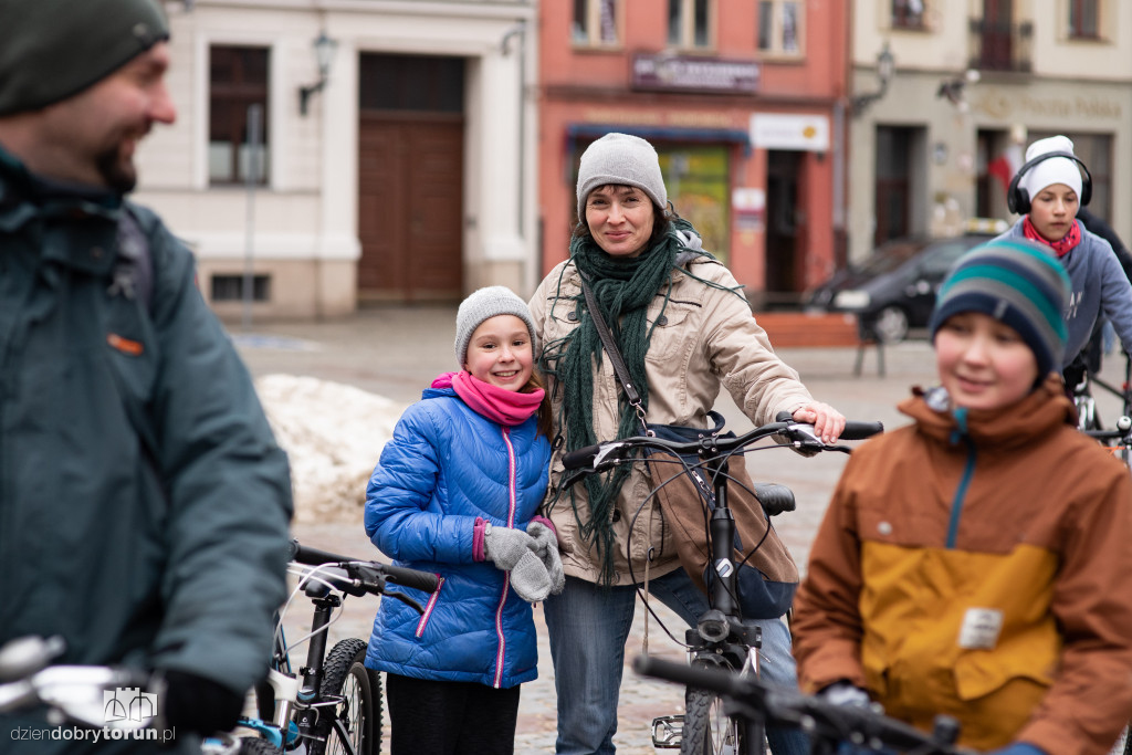 Rowerowa masa krytyczna WOŚP