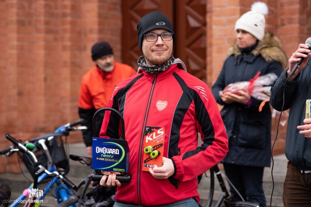 Rowerowa masa krytyczna WOŚP