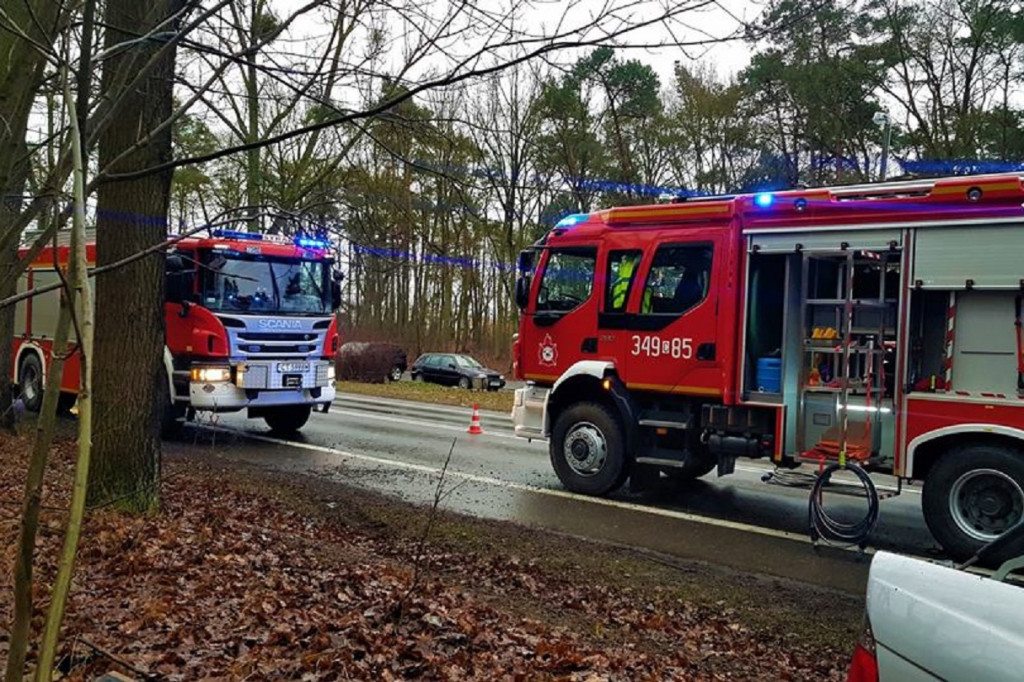 Koszmarny wypadek w Pędzewie