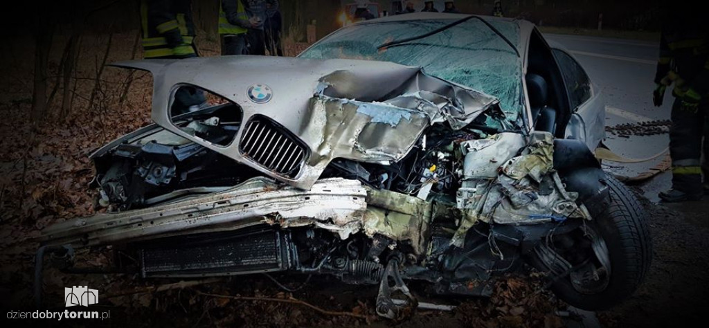 Koszmarny wypadek w Pędzewie