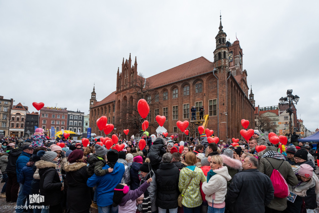 Wielka Ściskawa na rynku z okazji WOŚP