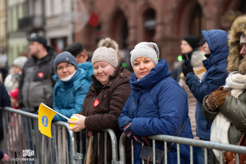 Wielka Ściskawa na rynku z okazji WOŚP
