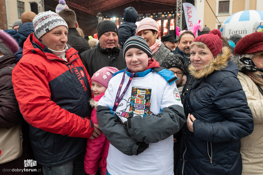 Wielka Ściskawa na rynku z okazji WOŚP