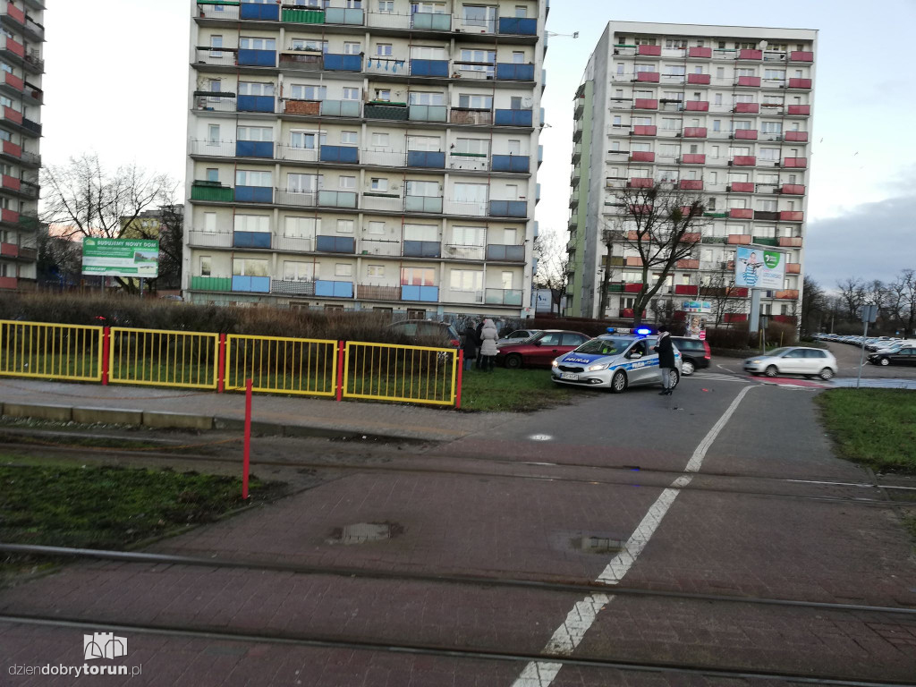 Kolizja na rondzie Niepodległości